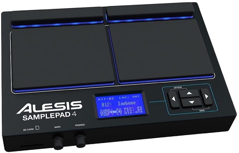 Alesis SamplePad 4 Compact 4-Pad Percussion and Sample-Triggering