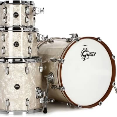 Gretsch Drums Renown RN2-E604 4-piece Shell Pack - Vintage Pearl image 1