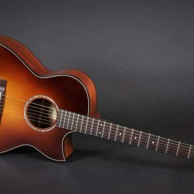 Jewitt Guitars 0M-C 2020 Gloss/Sunburst image 4