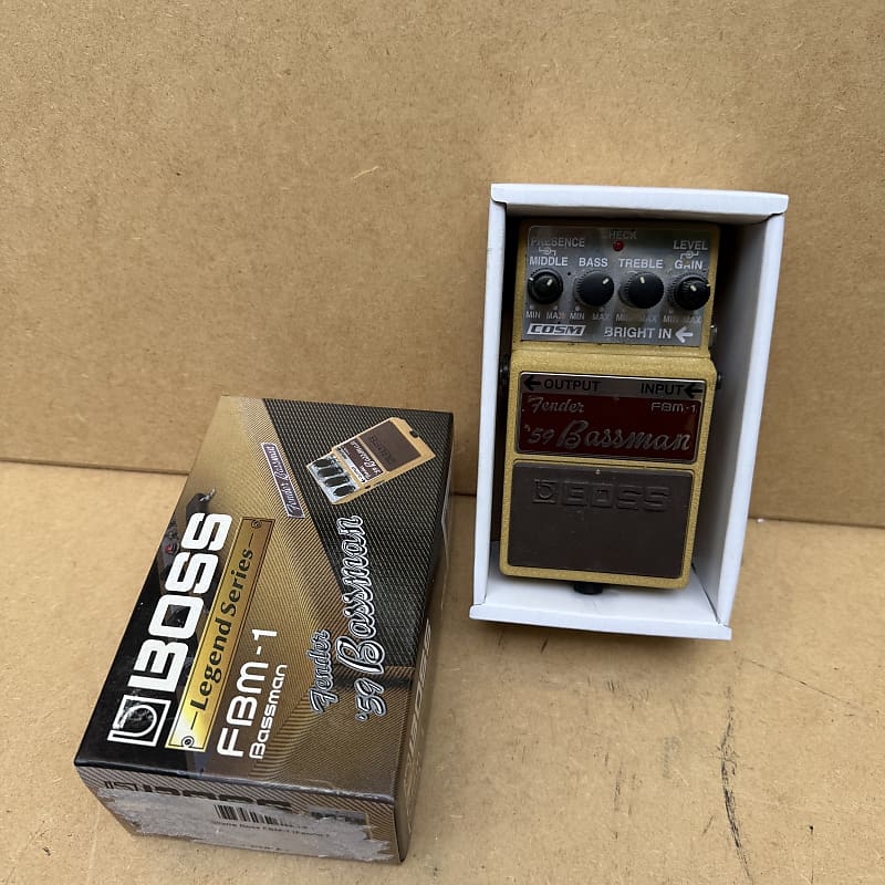 Boss FBM-1 Fender Bassman Overdrive Pedal | Reverb The