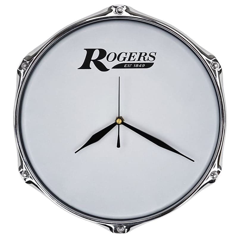 Rogers Drum Clock 10 w/Wall Mount Reverb UK