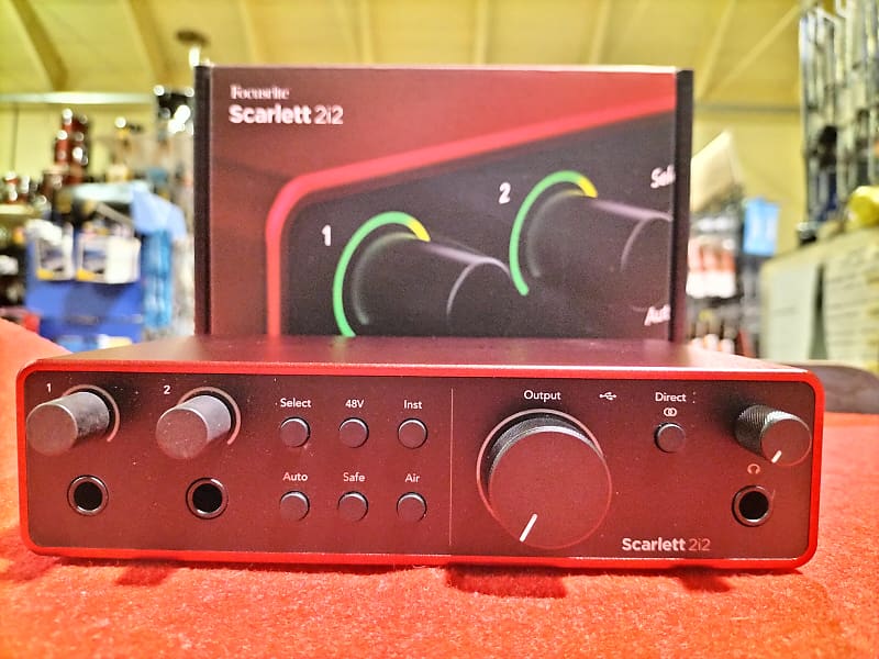 Focusrite Scarlett 2i2 - les interfaces audio pour débuter - L'AVIS PRO 