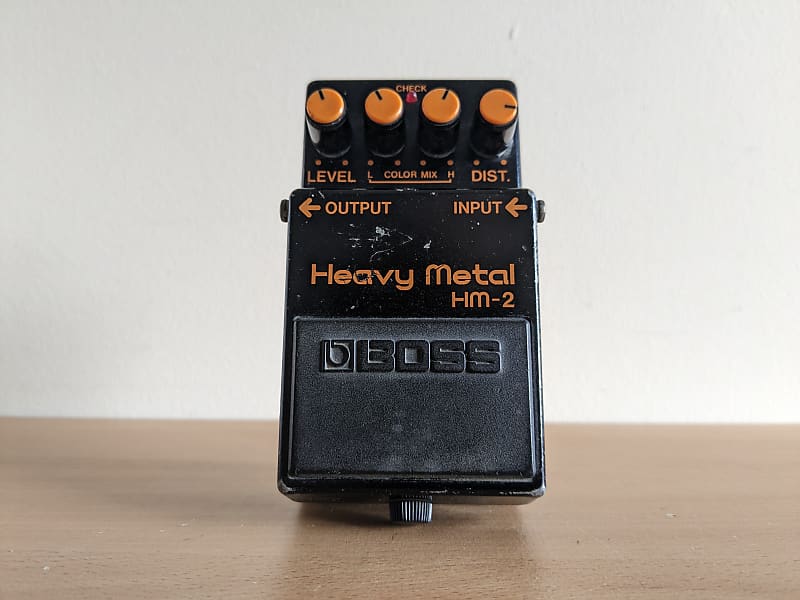 Boss HM-2 HM2 Heavy Metal Vintage Guitar Pedal, Made in Japan 1986