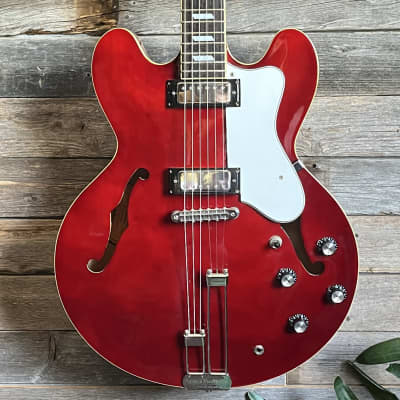 1990 s Epiphone Riviera Electric Guitar Cherry Lindy Fralin Mini Humbuckers Korea w ohsc Reverb