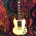 Gibson ‘61 SG (Les Paul) Custom Historic Reissue 1998 Polaris White(w/HSC)