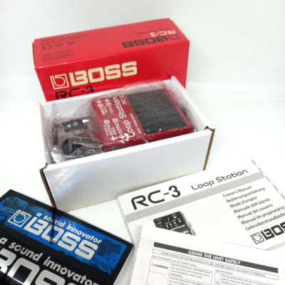 Boss RC-3 RC3 Loop Station 2011 - Present - Red - With Box / Manual etc image 7