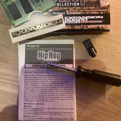 Roland SR-JV80-12 Hip Hop Expansion Board 1990s - Green