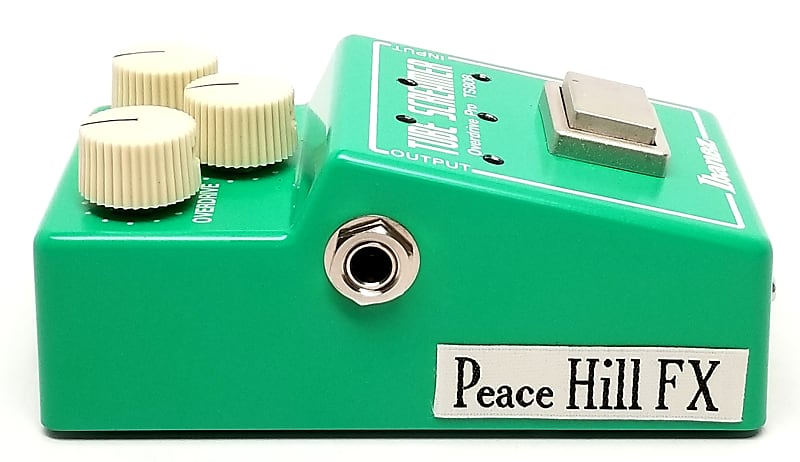 used Peace Hill FX Ibanez TS808 12AU7 Mod Tube Screamer, Mint Condition  with Box and Paperwork! Rare!