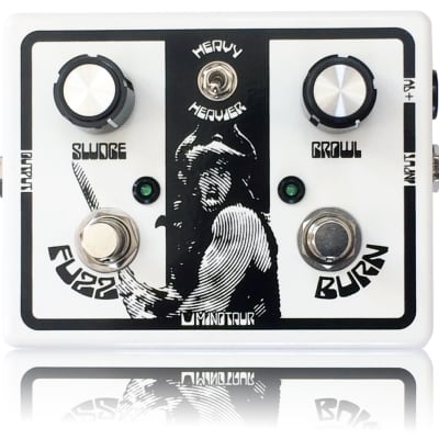 ギター Minotaur Sonic Terror Fuzz and Burn Minotaur Effects Pedals - Fuzz & Burn - Fuzz & Overdrive