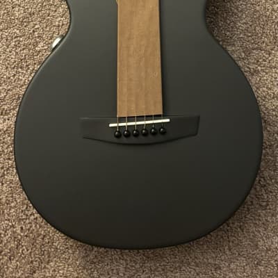 Enya NOVA Go SP1 Carbon Fiber Acoustic Electric Guitar Kit (Black) for sale