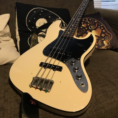 Fender AJB Aerodyne Jazz Bass 2003 - 2017 - Olympic White image 6