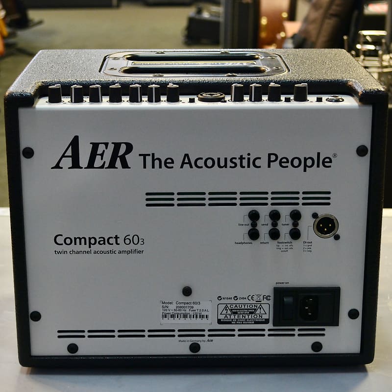 AER USED Compact 60/3 Acoustic Amp | Reverb