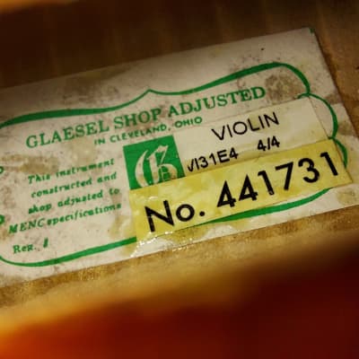 A.R. Seidel Sized 4/4 violin, Germany, 1998,  Stradivarius Copy, with Case & Bow image 5