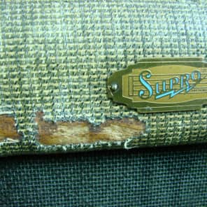 Vintage Early 50's Supro Valco Supreme 1x10" All Tube Guitar Combo Amplifier Two 6V6 Power Tubes image 2