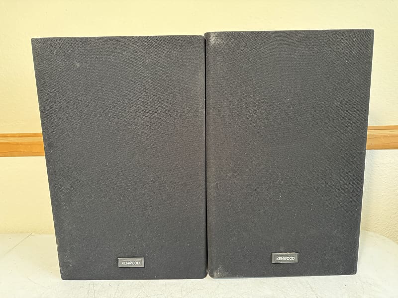 Kenwood LSK103 Bookshelf Speakers HiFi Stereo Vintage Home Reverb