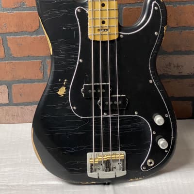 Form Factor Audio PB4 P-Style Bass Aged Charcoal Nitro Finish for sale