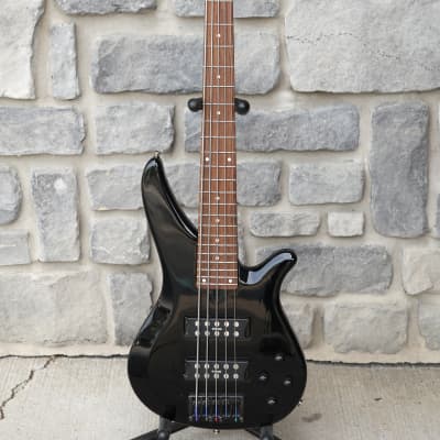 Yamaha RBX375 Electric Bass Guitar, 5 string Black for sale