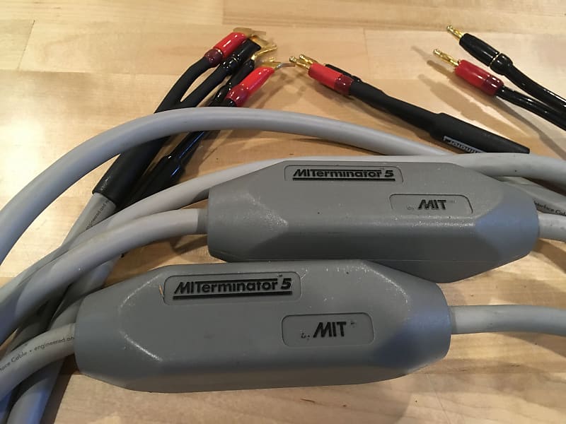 MIT Cables Terminator T5 Speaker Cables, 10' | Reverb MIT Cables Terminator T5 Speaker Cables, 10' | Reverb
