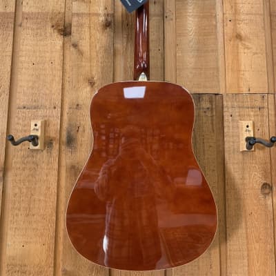 Indiana Scout Acoustic Dreadnought Guitar image 4