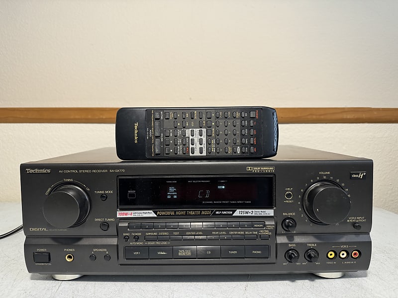 Technics SA-GX770 Receiver HiFi Stereo Audiophile Japan Vintage Phono 5.1 Audio image 1