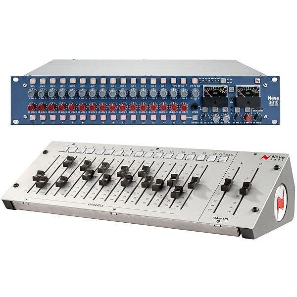 AMS Neve 8816 Summing Mixer with 8804 Fader Pack image 1