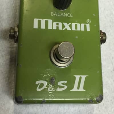 Maxon D&S II Distorton and Sustainer 1978 Green image 1