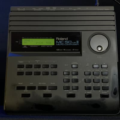 floppy emulator installed: Roland MC-50 MicroComposer, Vintage Midi Multitrack Sequencer, Gotek USB Floppy