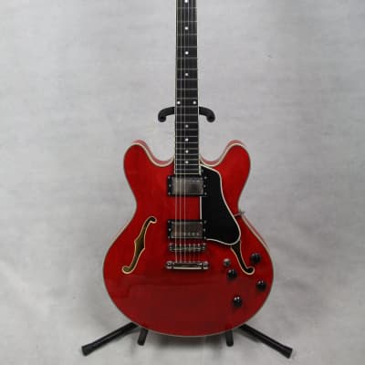 Eastman T386 Thinline Red w/Kent Armstrong Humbuckers w/ Case image 1