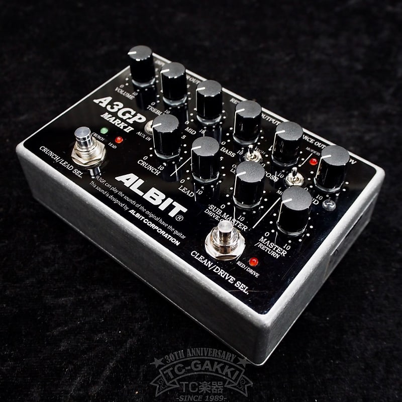 ALBIT GUITER PRE-AMP ギタープリアンプ A3GP MARKII-