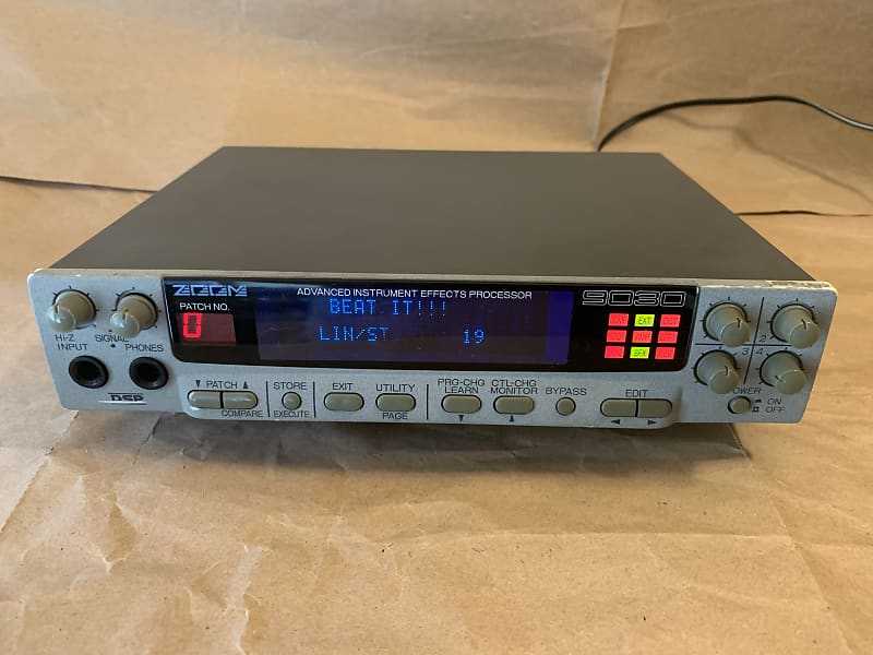 Zoom 9030 Advanced Instrument Effects Processor 90s VGC | Reverb