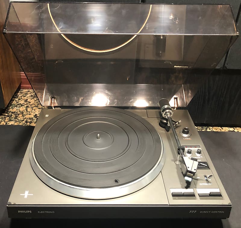 Philips 777 Direct Control Turntable Vintage Belt Drive Fully | Reverb