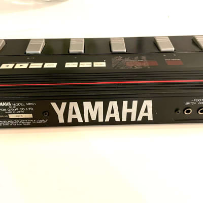 Yamaha MFC1 MIDI foot controller 1986 black image 4