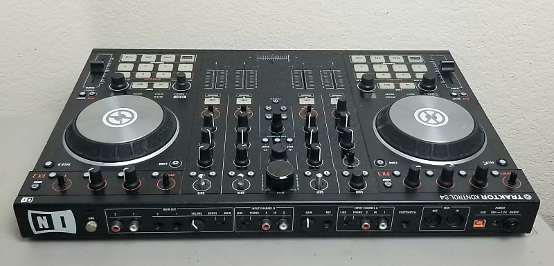 gu2TRAKTOR KONTROL S4 DJコントローラー 通電確認 Native Instruments Traktor Kontrol S4 Mk2 DJ Controller - No