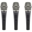 CAD Audio D32X3 3-Pack of CADLive D32 Dynamic Handheld Microphones