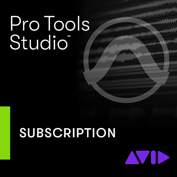 Avid Pro Tools Studio Annual Subscription (Download) image 1