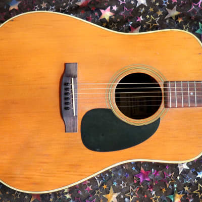 Rare Japanese Vintage Angelica Deluxe Custom (Made By Yasuma + Excellent Martin D-28 Replica) c.1972 + Pro Setup for sale