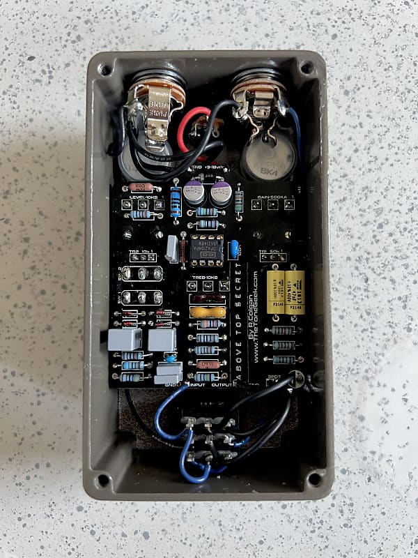 The Tone Geek Above Top Secret ATS808 (Vemuram TSV808 Circuit)