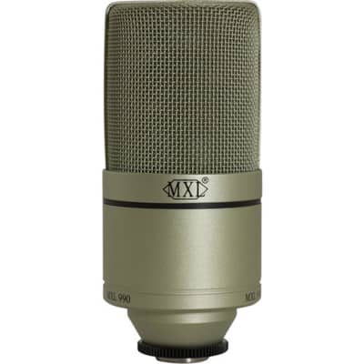 MXL 990 Large-Diaphragm Cardioid Condenser Microphone (Champagne) image 4