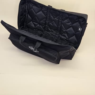 Studio Slips 12" x 24" Double Row Pedalboard Gig Bag - Black image 4