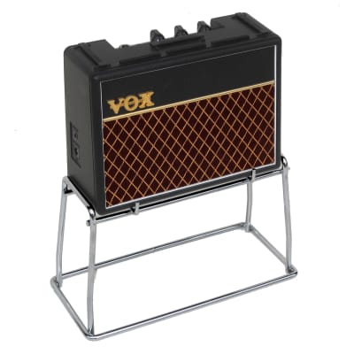 Vox AC1 Mini Amp  with a North Coast Music Exclusive Chrome Plated Mini Stand image 1