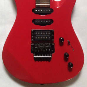 Yamaha RGZ 612 Electric Guitar RGZ 612 80s Deep Red With Dark