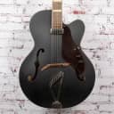 Gretsch Synchromatic G100C Archtop Electric Guitar, Flat Black x3292 (USED)