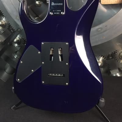 Ibanez EX Series Dark Blue Electric Guitar image 8