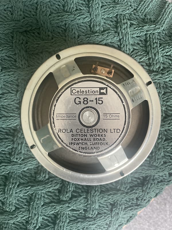 Celestion G8-15 | Reverb