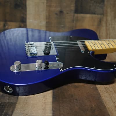 Fender Custom Subsonic Baritone Telecaster Midnight Blue Bari Tele 27" Scale Maple Neck SS image 6