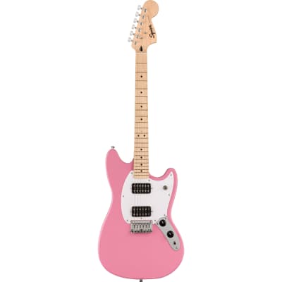 Squier Sonic Mustang HH, Maple Fingerboard, Flash Pink for sale