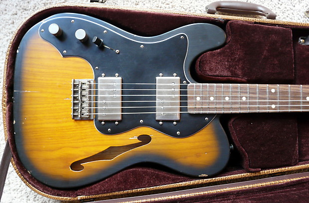 Left handed nash shop guitar