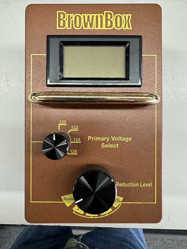Amp RX BrownBox Voltage Attenuator Brown Box Reverb