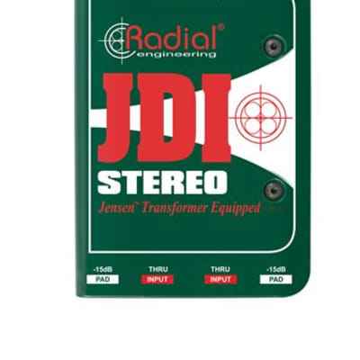 Radial JDI Stereo Passive DI Direct Box image 2