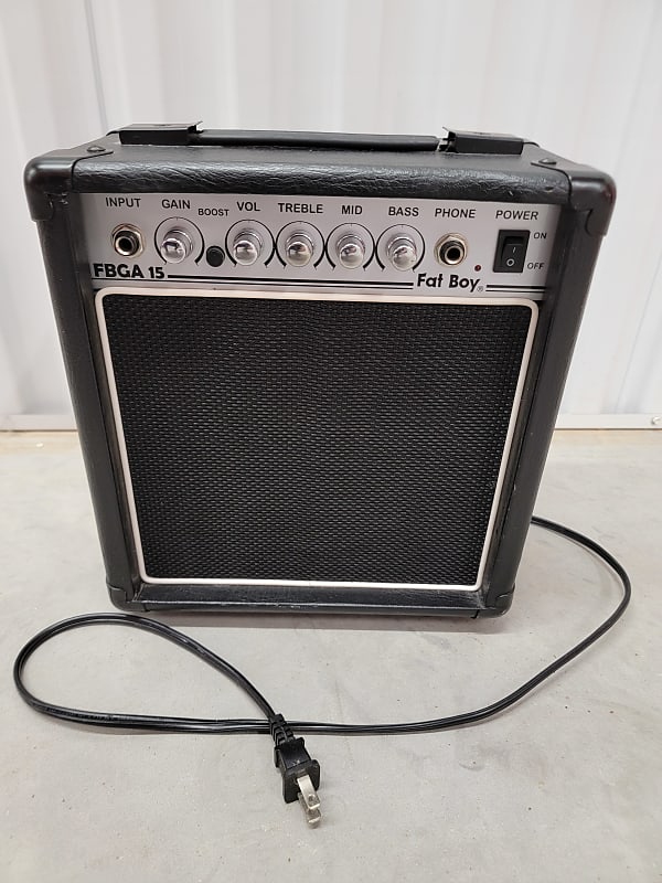 Fat Boy FGBA 15 Watt Guitar Amp Reverb
